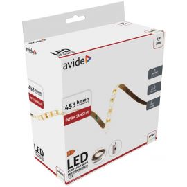 Avide LED Ταινία Blister με Αισθητήρα Υπερύθρων 12V 1m 5W 3000K