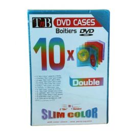 DVD CASES SLIM 10pcs