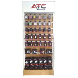 ATC Floor Wood Metal Display (220cm X 100cm X 28cm)