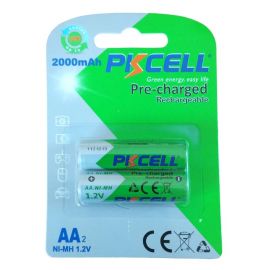 Pkcell Επαναφορτιζόμενη RTU AA2000-2B (2τμχ)