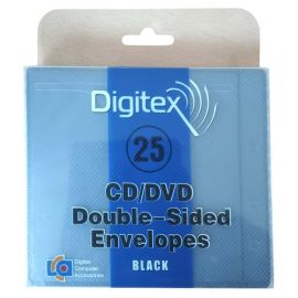 Digitex Φάκελοι Διπλής Όψης CD/DVD 