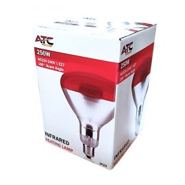 ATC Λάμπα Υπερύθρων 250W IP20 Κόκκινο