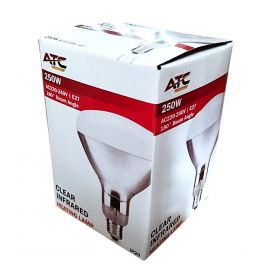 ATC Λάμπα Υπερύθρων 250W IP20 Διάφανο