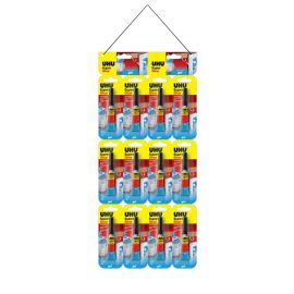 UHU Superglue Κόλλα Gel Jumbo 2g B12 (12τμχ)