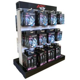 ATC Επιτραπέζιο Stand Προβολής Διπλής Όψης με Άγκιστρα 50cm