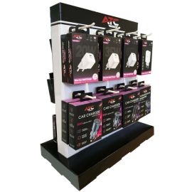 ATC Επιτραπέζιο Stand Προβολής Διπλής Όψης με Άγκιστρα 50cm