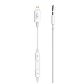 XO NBR192A Μετατροπέας Lightning σε 3.5mm 1m Άσπρο