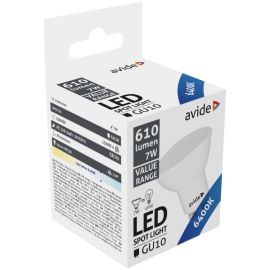 Avide LED Σπότ GU10 7W Ψυχρό 6400K Value