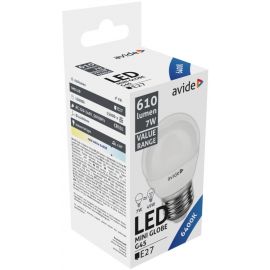 Avide Value LED Mini Globe E27 7W 6400K