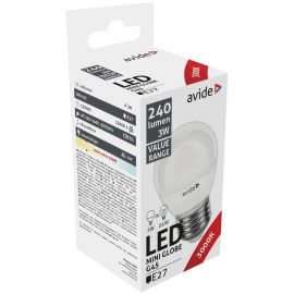 Avide Value LED Mini Globe E27 7W 3000K