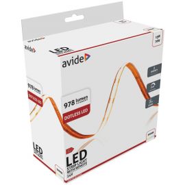 Avide LED Ταινία Blister RF 24V COB Θερμό IP20 2m