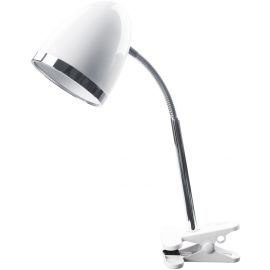 Avide Basic Φωτιστικό Γραφείου με Κλιπ E27 15W Λευκό