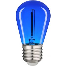 Avide LED Διακοσμητική Λάμπα Filament 0.6W E27 Μπλέ