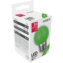 Avide Διακοσμητική Λάμπα LED G45 1W E27 Πράσινο