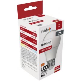 Avide LED Κοινή A60 11W E27 Θερμό 3000K Ντιμαριζόμενο