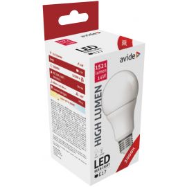 Avide LED Κοινή A60 14W E27 Θερμό 3000K Υψηλής Φωτεινότητας