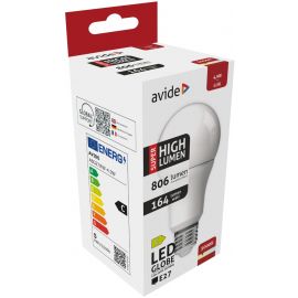 Avide LED Κοινή A60 4.9W E27 Θερμό 3000K Super Υψηλής Φωτεινότητας