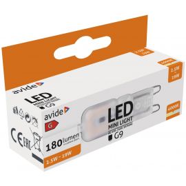 Avide LED 2.5W G9 160° Λευκό 4000K flat