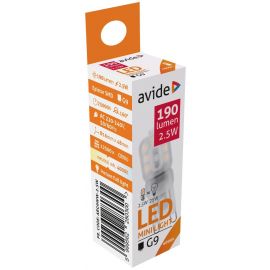 Avide LED 2.5W G9 160° Λευκό 4000K
