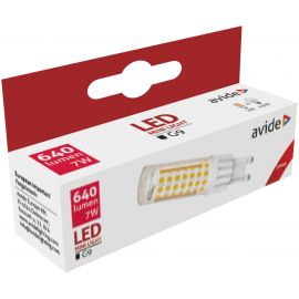 Avide LED 7W G9 220° Θερμό 3000K flat