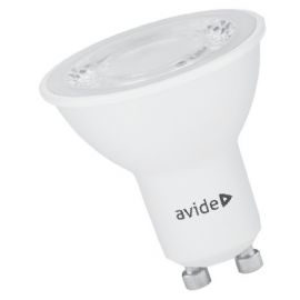 Avide LED Σπότ Αλουμίνιο + Πλαστικό 7W GU10 36° Λευκό 4000K Υψηλής Φωτεινότητας
