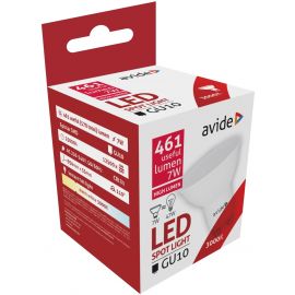 Avide LED Spot Alu+plastic 7W GU10 100° 3000K High Lumen