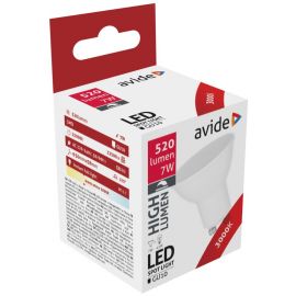 Avide LED Spot Plastic Dimmable 7W GU10 WW 3000K