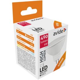 Avide LED Σπότ Αλουμίνιο + Πλαστικό 6W GU5.3 12V 120° Λευκό 4000K