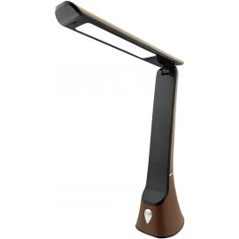 Avide LED Desk Lamp Leather Hugo Brown-Black 5W