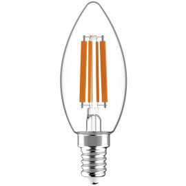 Avide LED Filament Κερί 6.5W E14 Λευκό 4000K Υψηλής Φωτεινότητας