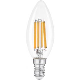 Avide LED Filament Κερί 6W E14 360° Λευκό 4000K Υψηλής Φωτεινότητας