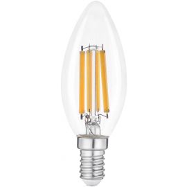 Avide LED Filament Κερί 6W E14 360° Θερμό 2700K Υψηλής Φωτεινότητας