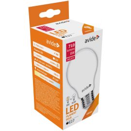 Avide LED Filament Γαλακτερό Κοινή 7.5W E27 360° Λευκό 4000K