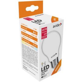 Avide LED Filament Γαλακτερό Κοινή 9W E27 Λευκό 4000K