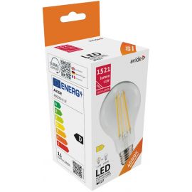 Avide LED Filament Κοινή 11W E27 A70 360° Λευκό 4000K Υψηλής Φωτεινότητας