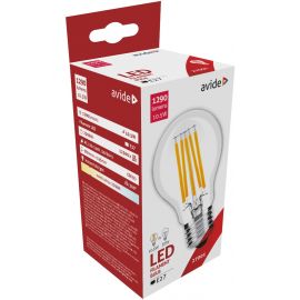 Avide LED Filament Κοινή 10.5W E27 360° Θερμό 2700K 