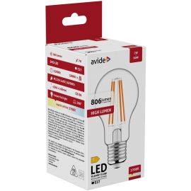 Avide LED Filament Κοινή  7W E27 Θερμό 2700K