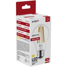 Avide LED Filament Globe 10.5W E27 A65 360° WW 2700K High Lumen