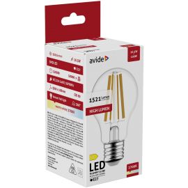 Avide LED Filament Κοινή 10.5W E27 A65 360° Θερμό 2700K Υψηλής Φωτεινότητας