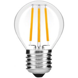 Avide LED Filament Σφαιρική 7W E27 360° Λευκό 4000K Υψηλής Φωτεινότητας