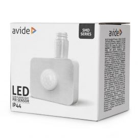 Avide Προβολέας LED με Αισθητήρα PIR Λευκό