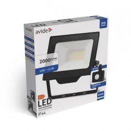 Avide LED Προβολέας SMD 20W CW 6400K με Προαιρετικό PIR