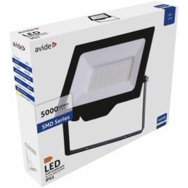 Avide LED Προβολέας Slim SMD 50W Ψυχρό 6400K
