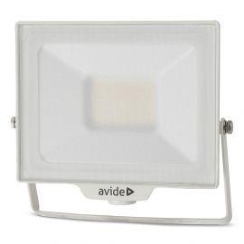 Avide Προβολέας LED SMD 30W NW 4000K Opt.PIR Λευκό