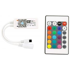 Avide LED Ταινία 12V 100W RGB+W IR Τηλεχειριστήριο και WIFI Ελεγκτής