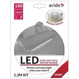 Avide LED Ταινία Αισθητήρα Φωτός Κρεβατιού 3W 3000K