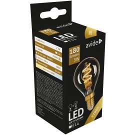 Avide LED Soft Filament Σφαιρική 3W E14 360° Θερμό 2700K