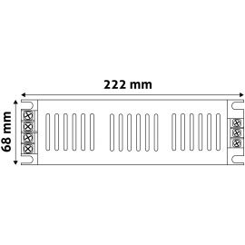 Avide LED Ταινία 12V 200W IP20 Τροφοδοτικό