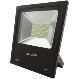 Avide LED Προβολέας Slim SMD 100W Ψυχρό 6400K