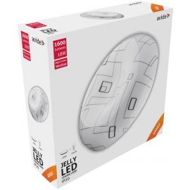 Avide LED Μοντέρνα Πλαφονιέρα Οροφής Jelly (Medusa) 18W 330*100mm Λευκό 4000K 